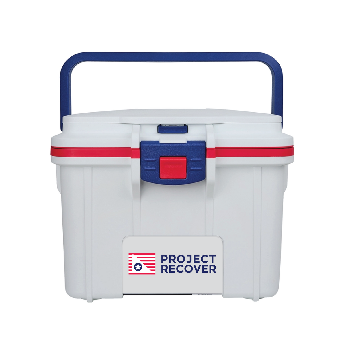 Red, White & Recover PELICAN Cooler (8 Qt Pelican)